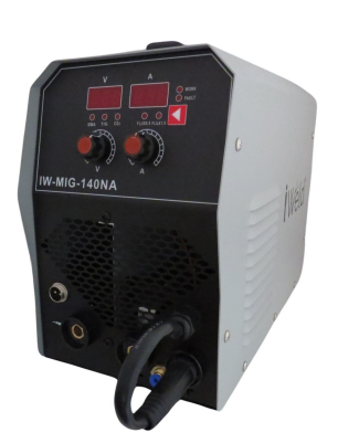 iWELD MIG-140A MIG/MMA 1KG/5KG WELDING MACHINE -140A - 220V + BZ15 TORCH