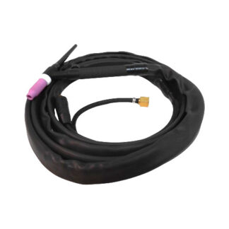 iWELD WP17 TIG TORCH (3/8 -NUT/25MM PLUG/VALVE) - 8M